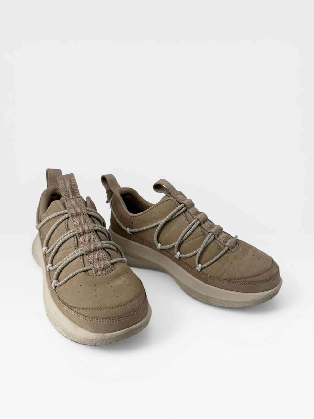 UGG Men's CA78 Heritage Trainer Nubuck Sneaker in Mustard Seed